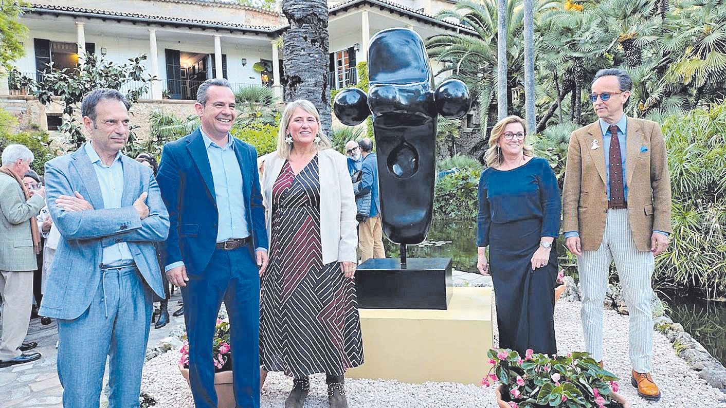 Pedro Vidal, Toni Fuster, Marian Serralta, Crisitina Zaforteza y Joan Punyet.
