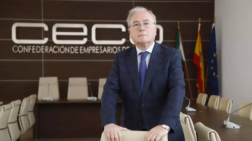 Antonio Díaz, presidente de CECO y de la Cámara de Comercio