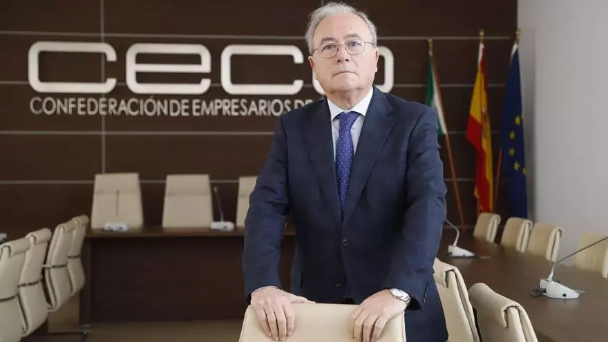 Antonio Díaz, presidente de CECO y de la Cámara de Comercio de Córdoba: «Para muchos oficios, hay que abrir y regular de otra manera la inmigración»