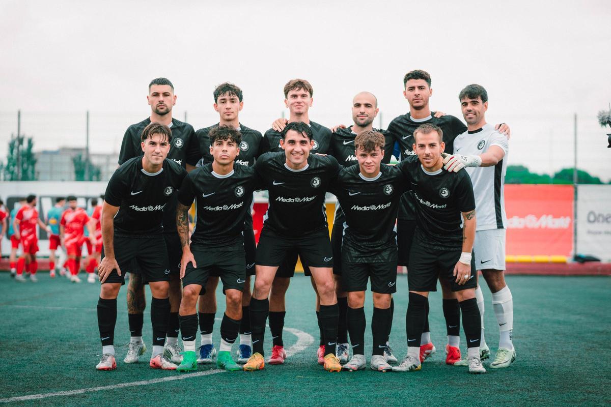 El once de Ronin FC en el debut con goleada ante el Vallirana