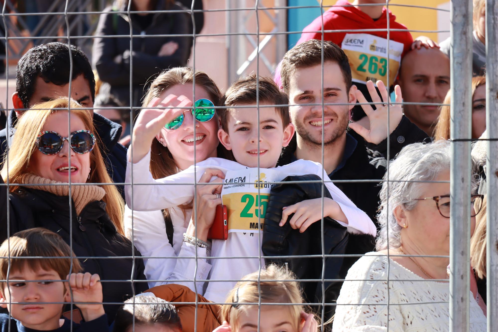 Las mejores imágenes de la maratón infantil en Castelló