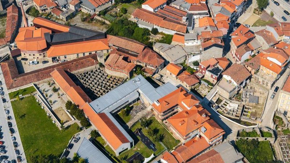 Vista aérea de la zona de Couros, declarada Patrimonio de la Humanidad de la UNESCO.