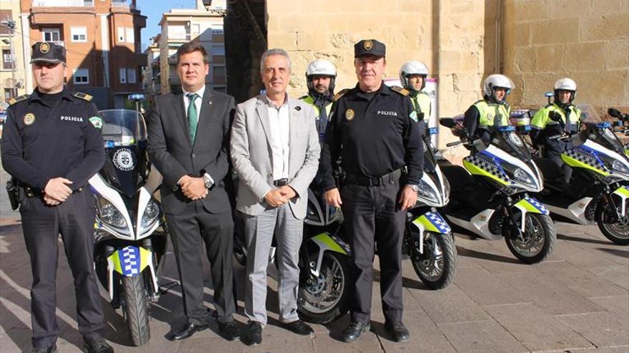 La Policía Local incorpora seis motos a Tráfico