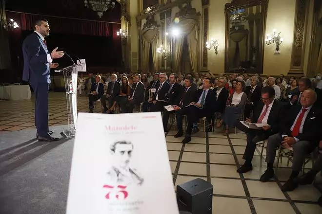 Presentación del libro Manolete el hombre y su misterio