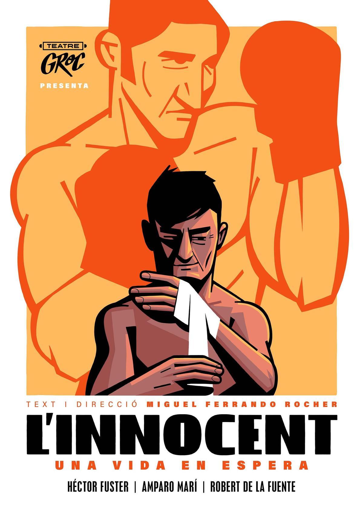 Cartel de L'Innocent, obra de Miguel Ferrando