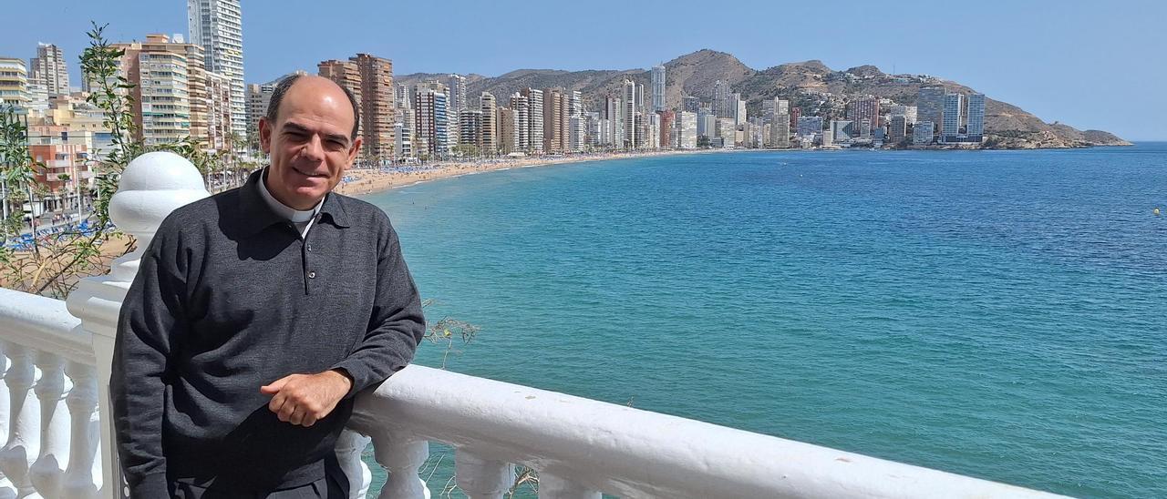 El misionero Jaume Benaloy en Benidorm.