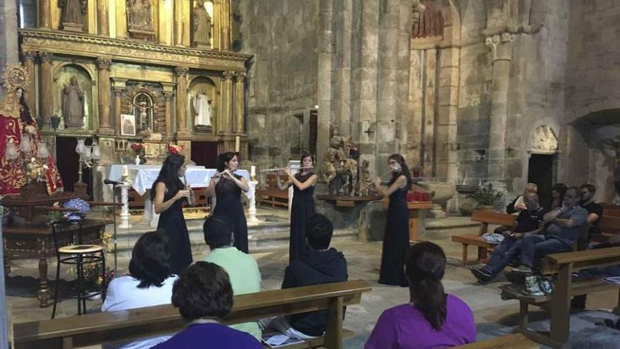 Concierto de Quartet Neuma, la noche del miércoles en la iglesia de San Martín de Castañeda