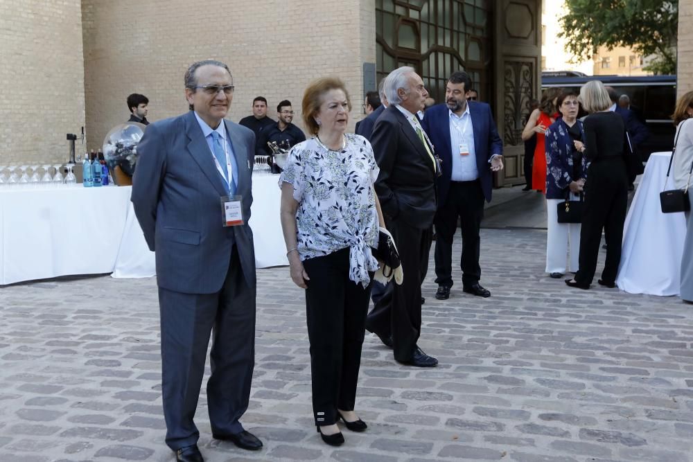 Acto de bienvenida a los miembros del jurado de los Jaume I