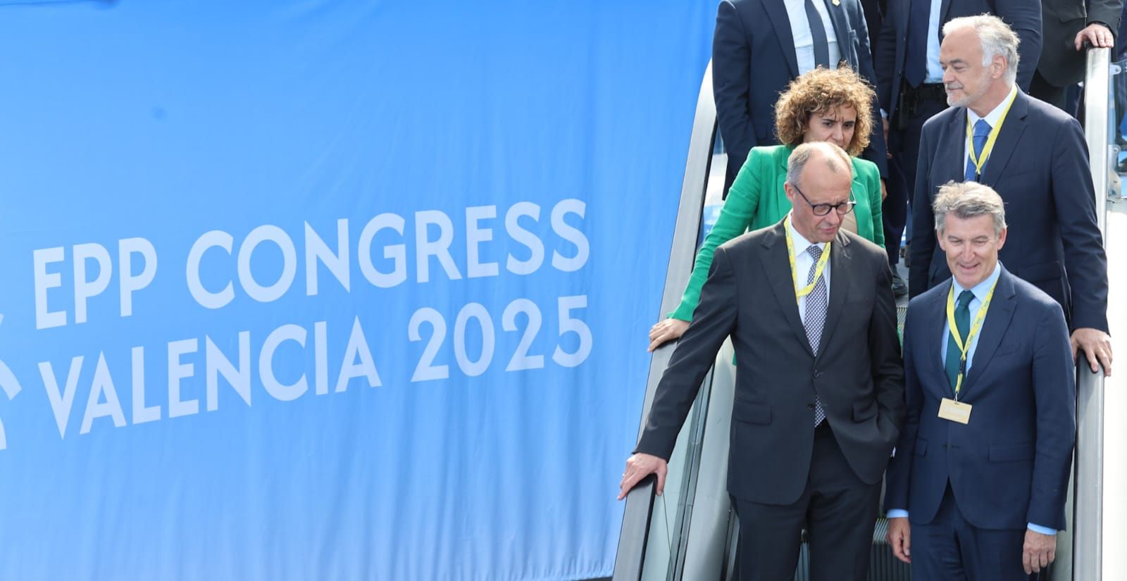 La primera jornada del congreso del PPE en València, en imágenes