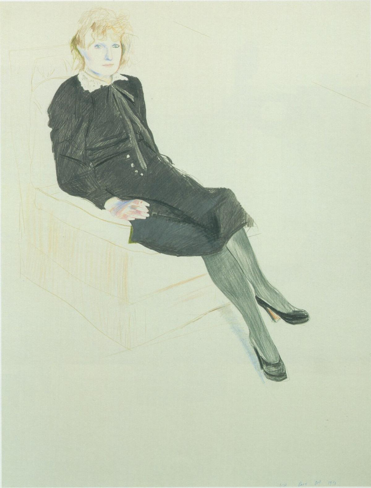 La obra 'Celia', de David Hockney La obra 'Celia', de David Hockney