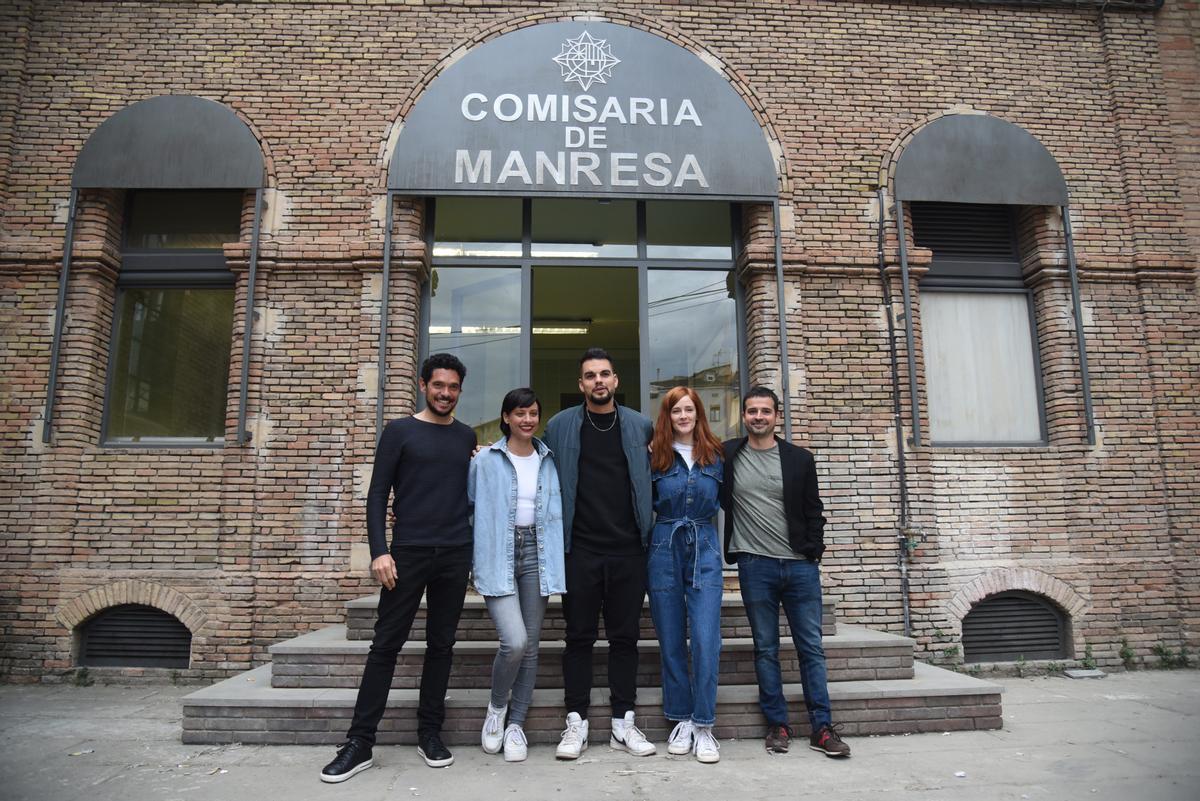 Pablo Molinero, Michelle Jenner, David Victori, Ana Polvorosa i Jordi Vallejo, a l'Anònima de Manresa