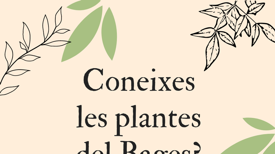 Exposició bibliogràfica: Coneixes les plantes del Bages?