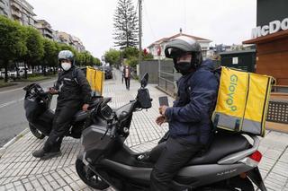 Así es cómo Uber Eats esquiva, también en Vigo, la nueva ley Rider