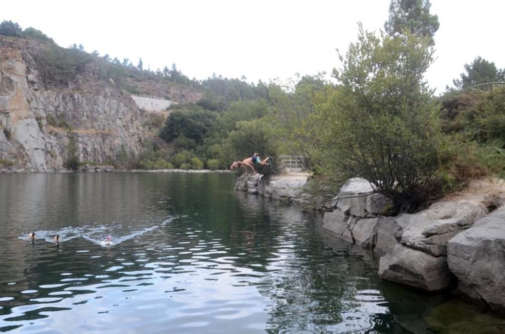 Laguna de Pedras Miúdas, en Catoira.