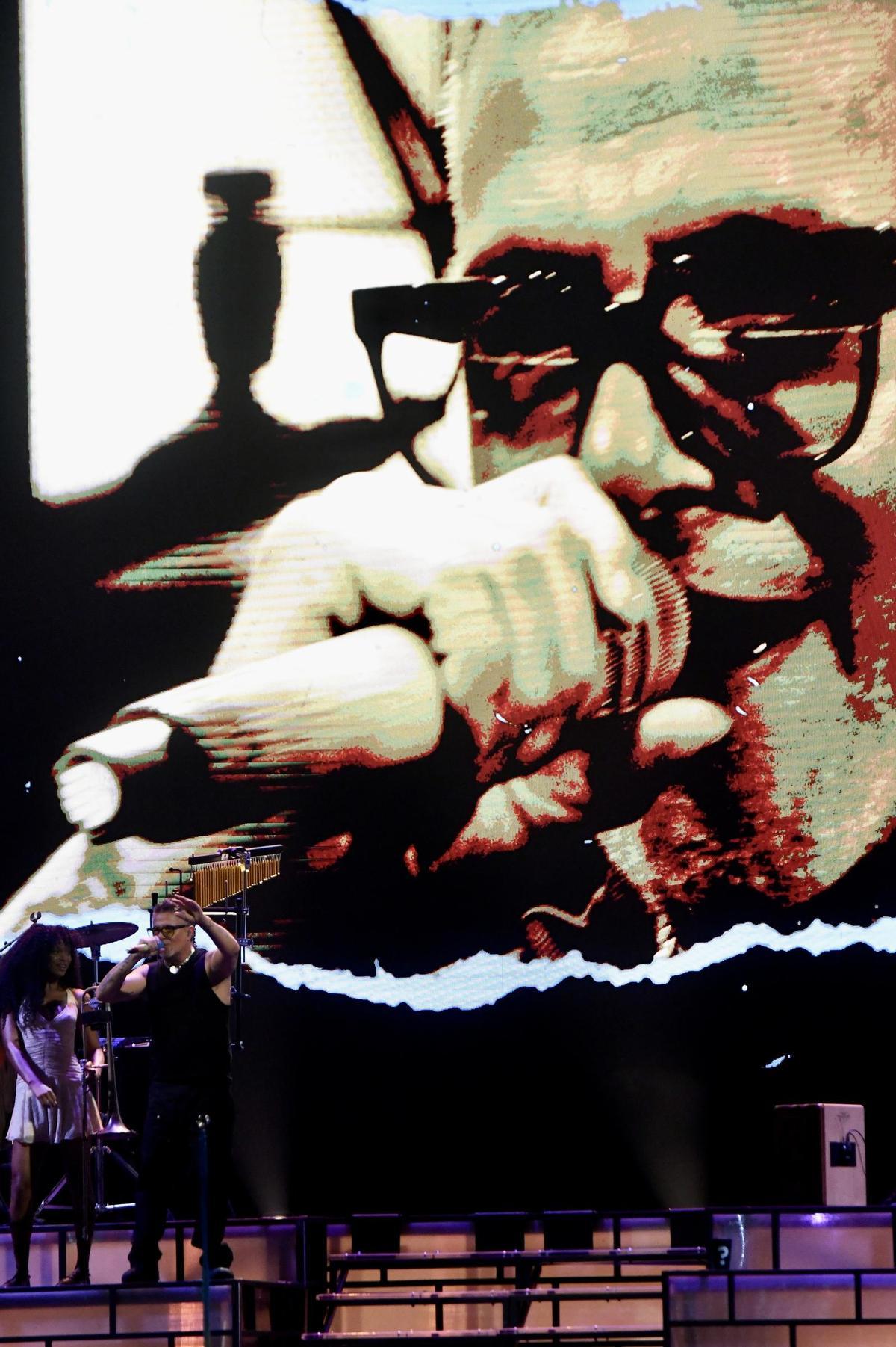 El primer concierto de Alejandro Sanz en Murcia, en imágenes El primer concierto de Alejandro Sanz en Murcia, en imágenes