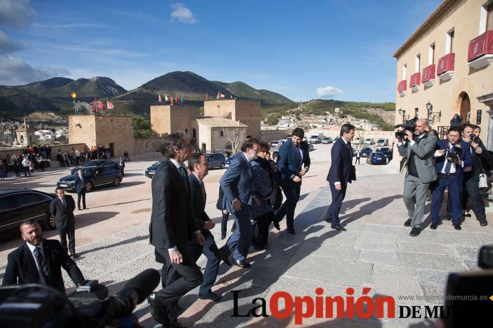 Visita de Mariano Rajoy a Caravaca