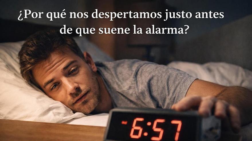 Misterio resuelto: ¿Por qué te despiertas justo antes de que suene la alarma?