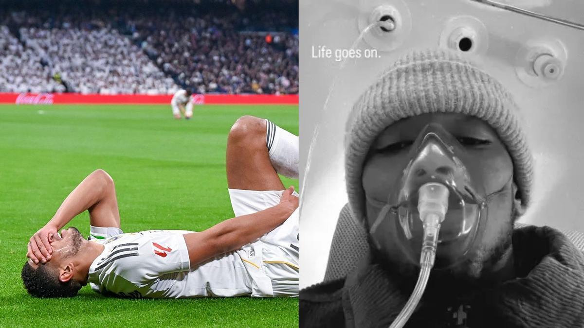 Jude Bellingham sale lesionado tras el partido contra el Rayo