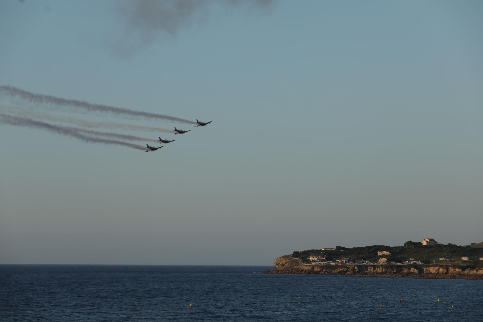 EN IMÁGENES: Así fue el espectacular Festival Aéreo de Gijón