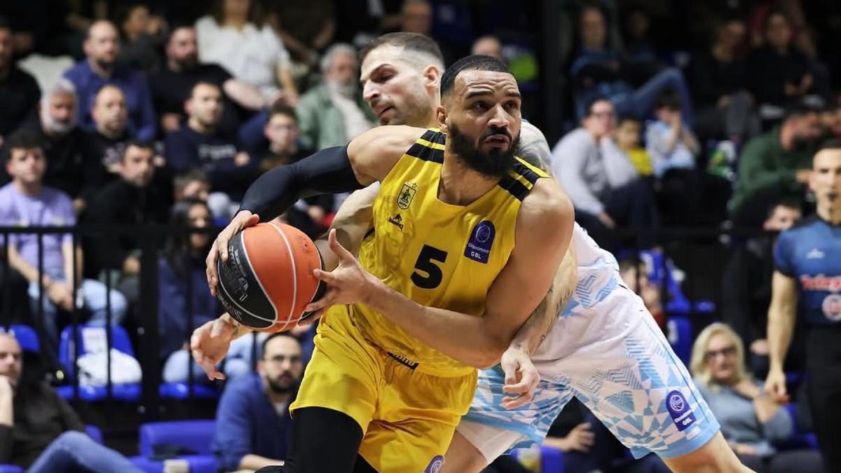 Amine Noua, ya exjugador del Aris de Salónica y nuevo fichaje del Unicaja.