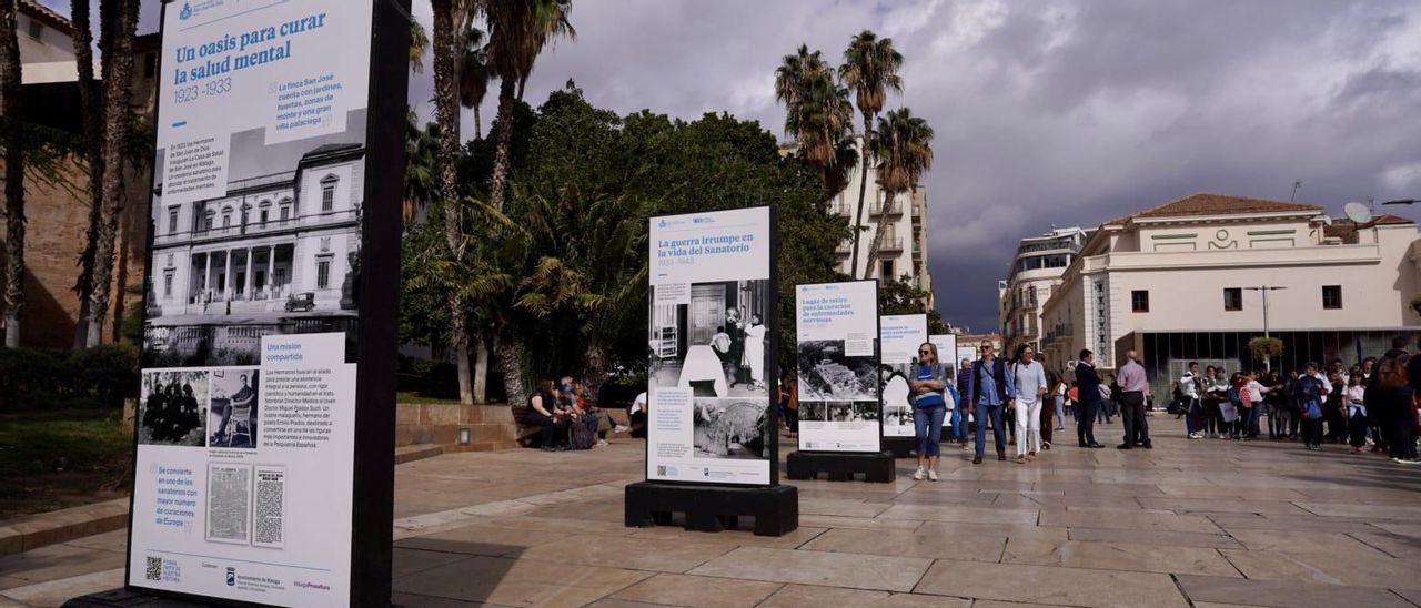 Una vista de la muestra, el pasado lunes.