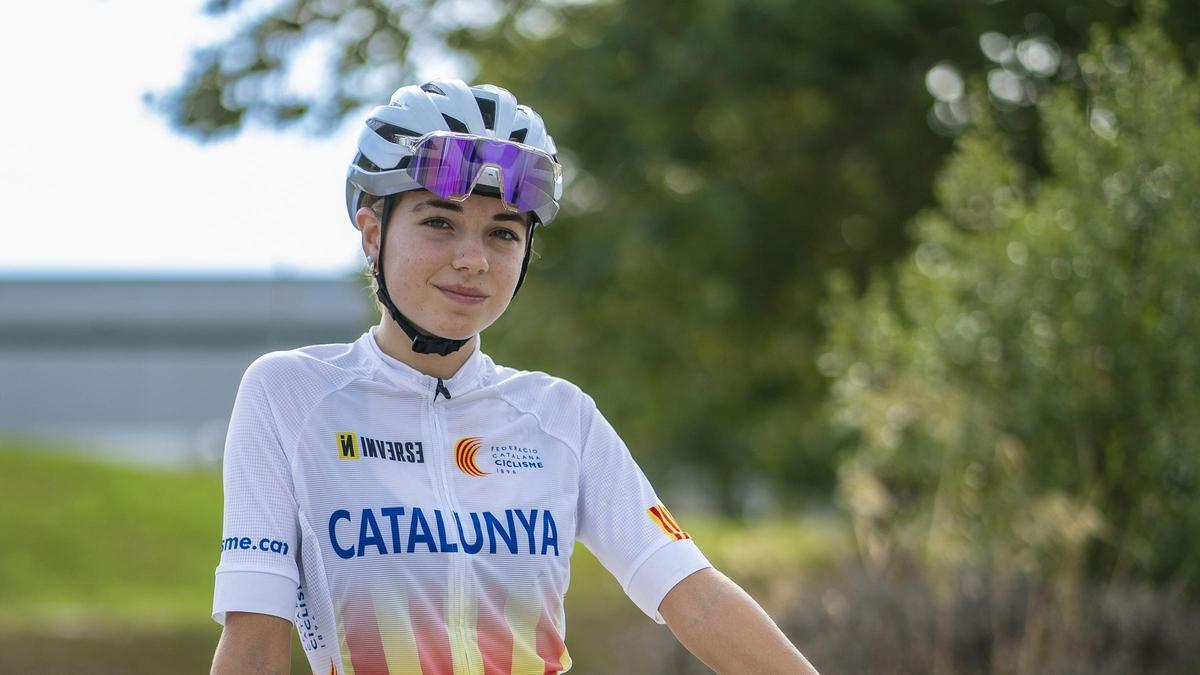 Marina Fernández, campeona de España de ciclismo en pista