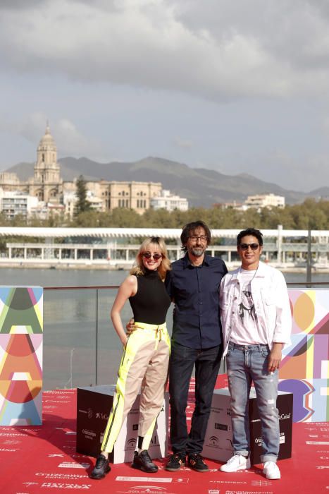 Photocall de la película 522. Un gato, un chino ...