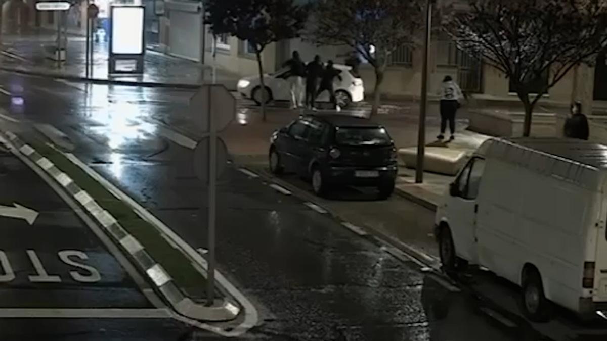 Una cámara capta un intento de homicidio con un machete en Toledo