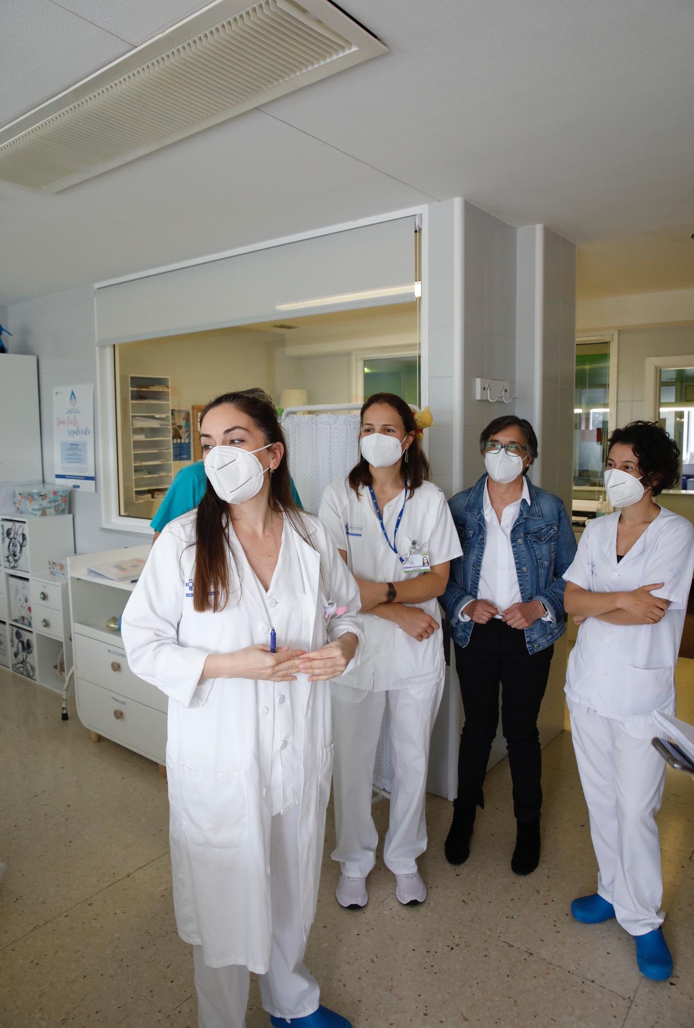 EN IMÁGENES: Así es la nueva sala de lactancia Hospital de Cabueñes