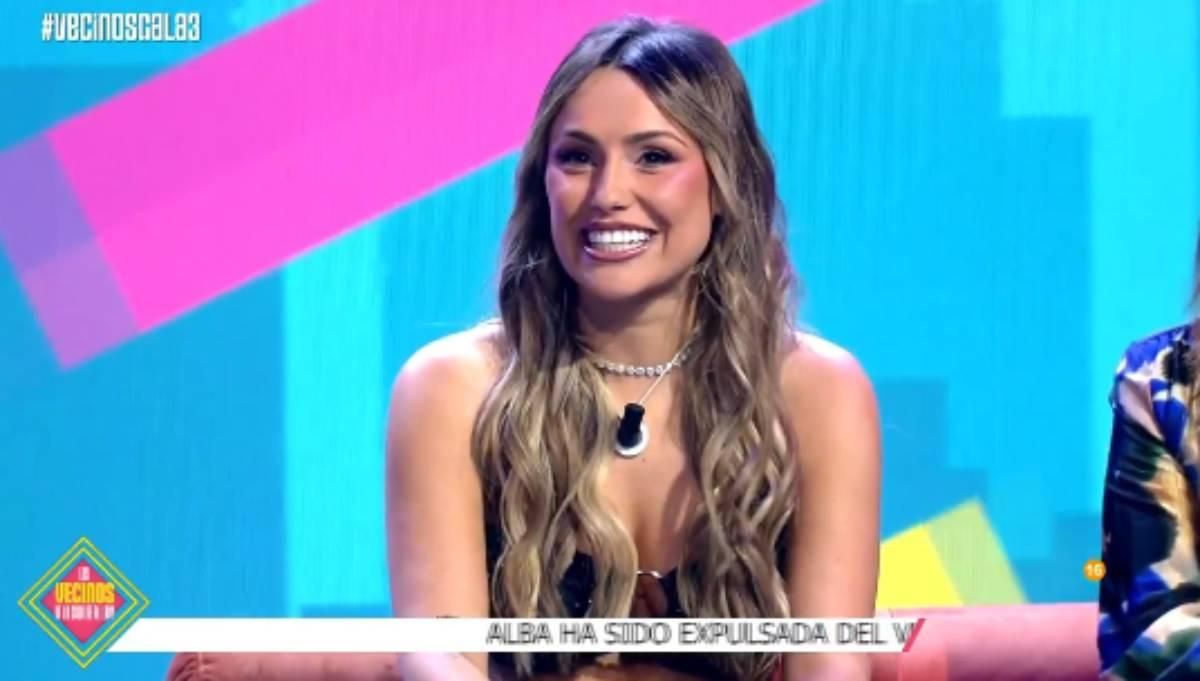 María colaborando en 'Los Vecinos de la casa de al lado'