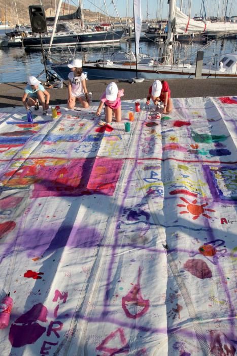 Velas hechas de sueños infantiles solidarios