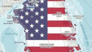 Un post de la dona d’un assessor de Trump apunta a Groenlàndia