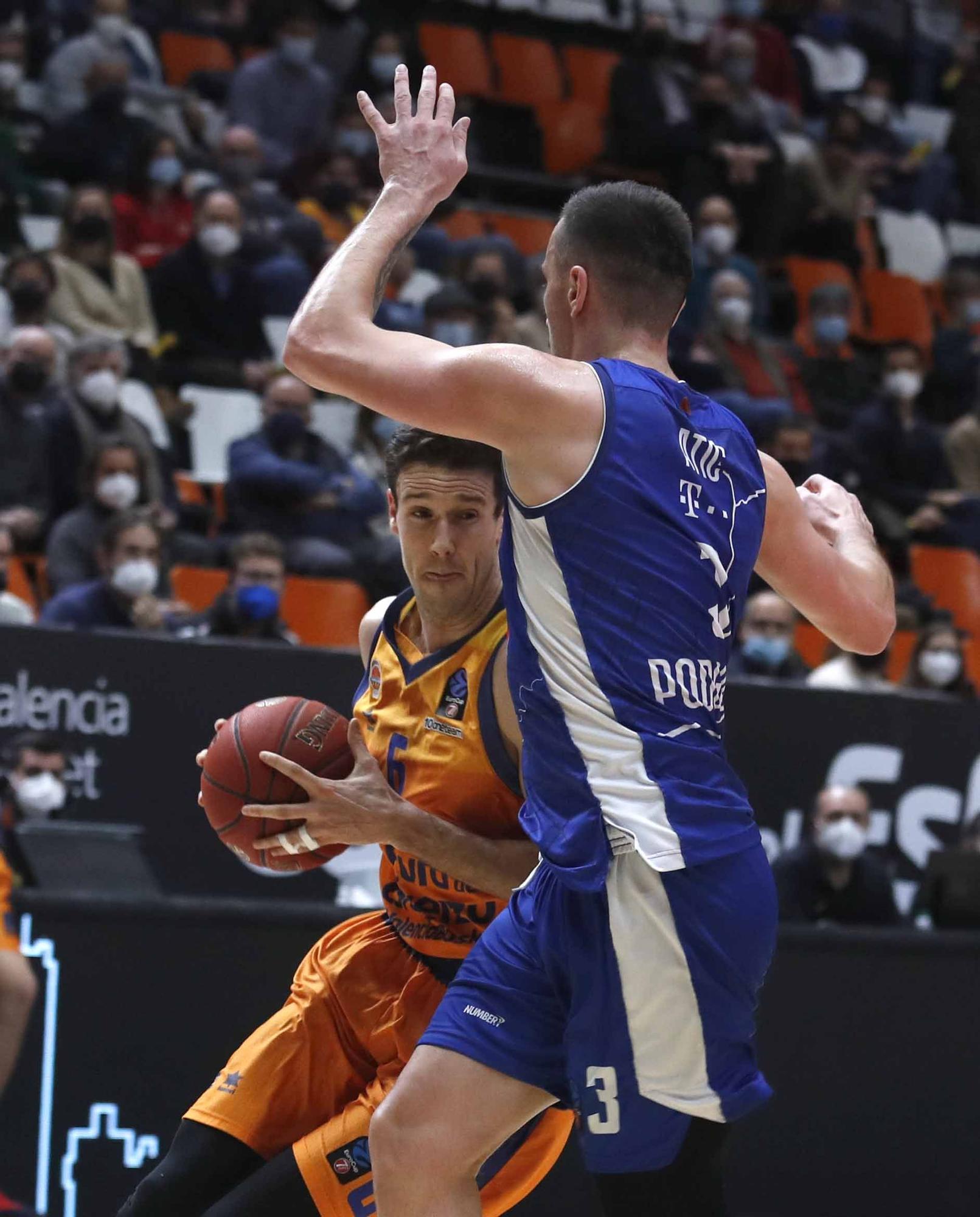 La  victoria de Valencia Basket ante el Buducnost