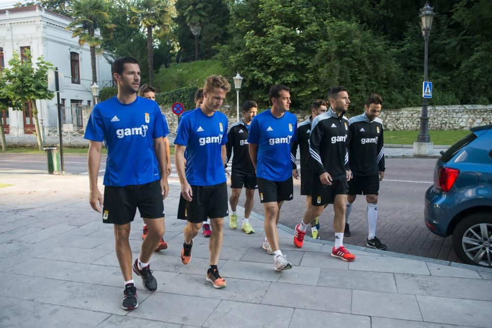 Entrenamiento del Real Oviedo