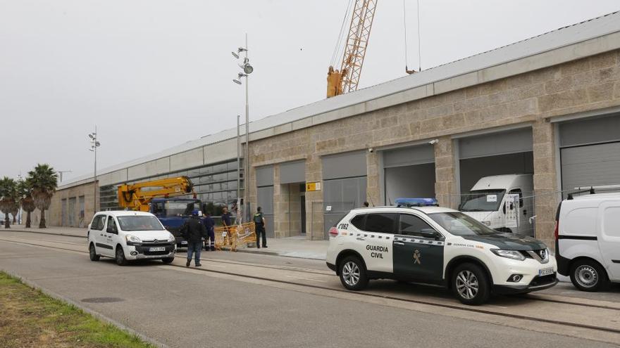 Las nuevas instalaciones de la Guardia Civil en El Tinglado. // R.Grobas