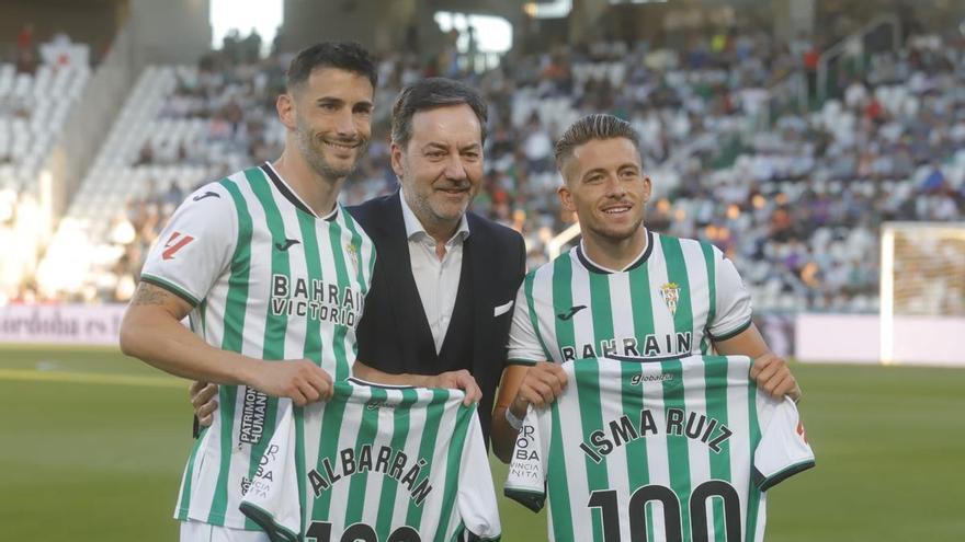 Isma Ruiz y Albarrán, centenarios en El Arcángel: dos pilares que ya son historia reciente del Córdoba CF