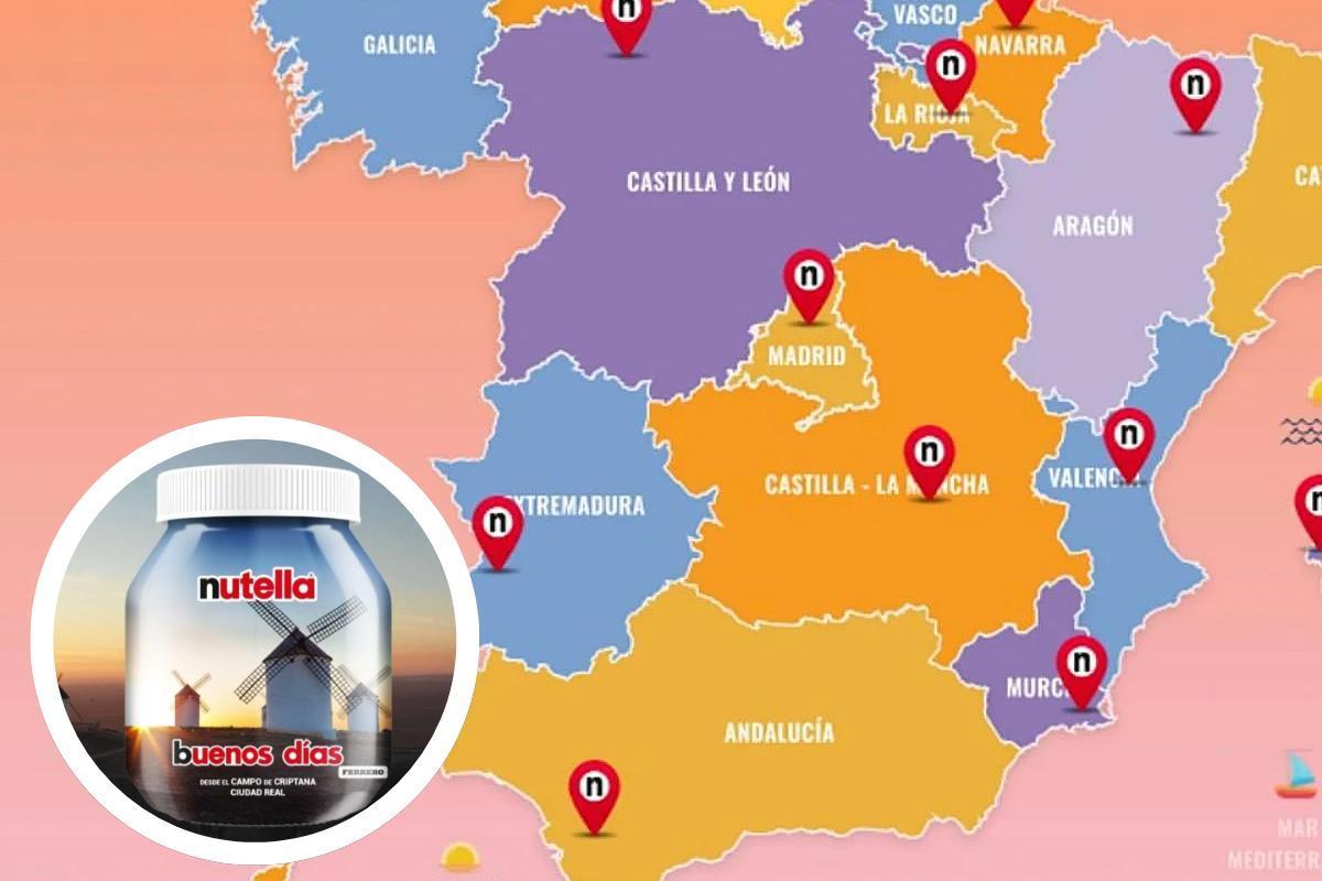 Campo de Criptana, en Ciudad Real, protagoniza la nueva campaña de Nutella