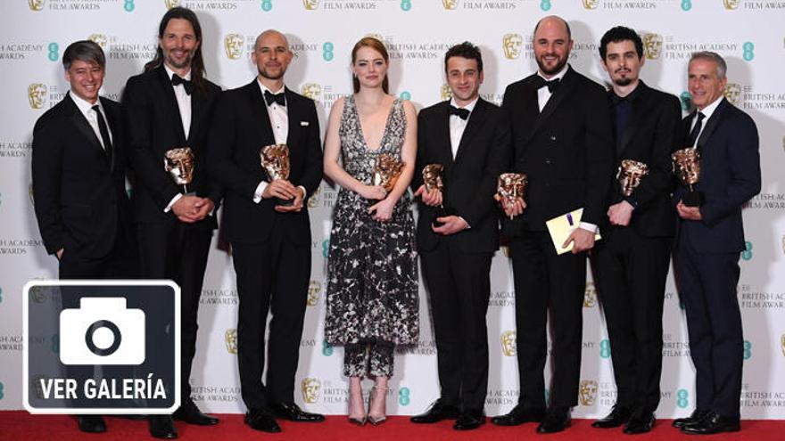 &#039;La La Land&#039; reina en los Bafta en su camino a los Oscar