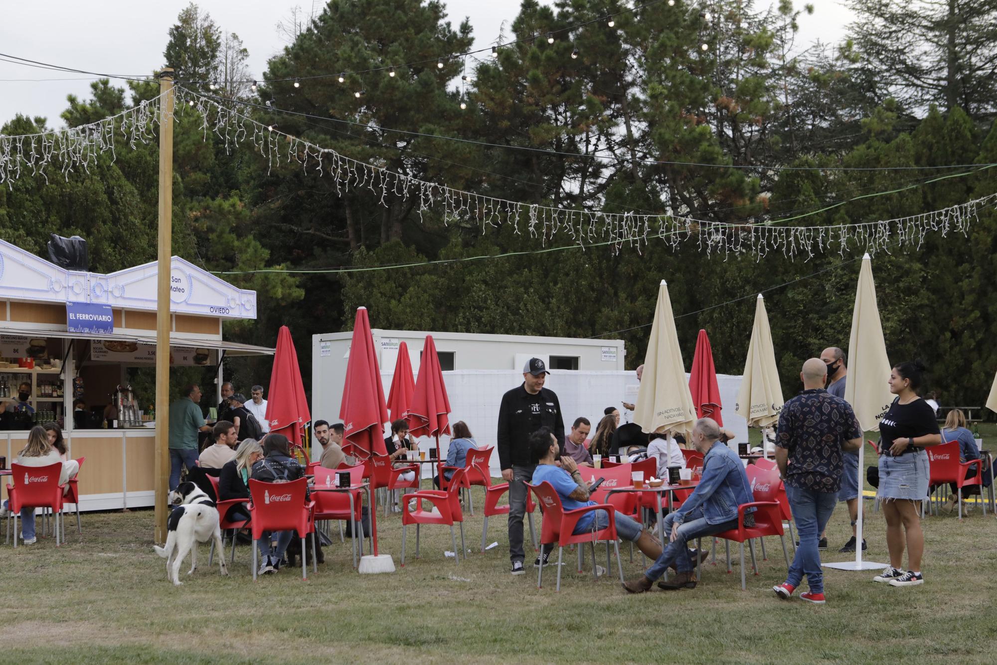 Ambiente en el primer día de San Mateo 2021