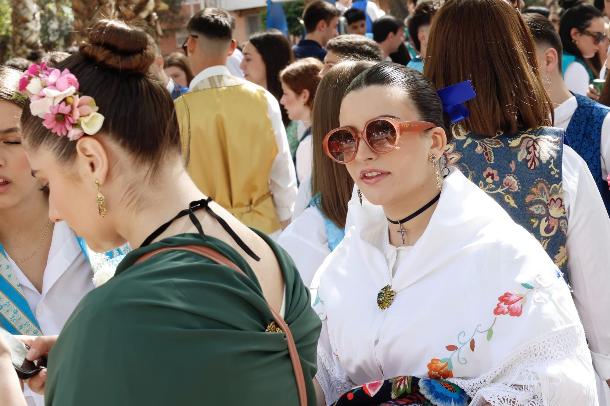 Ambiente en las calles de Murcia durante el Bando de la Huerta