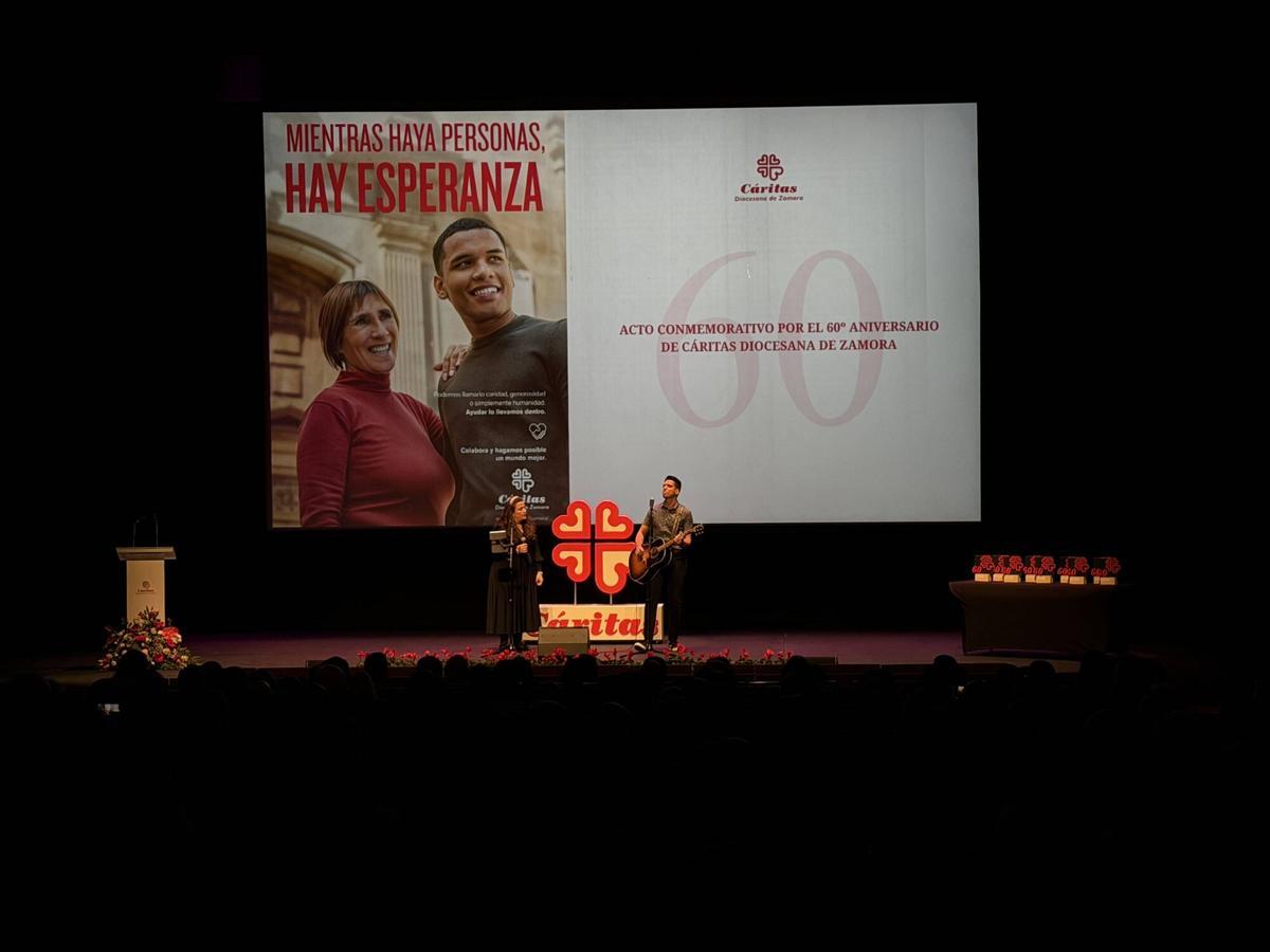 Zamora. Gala 60 años de Caritas.