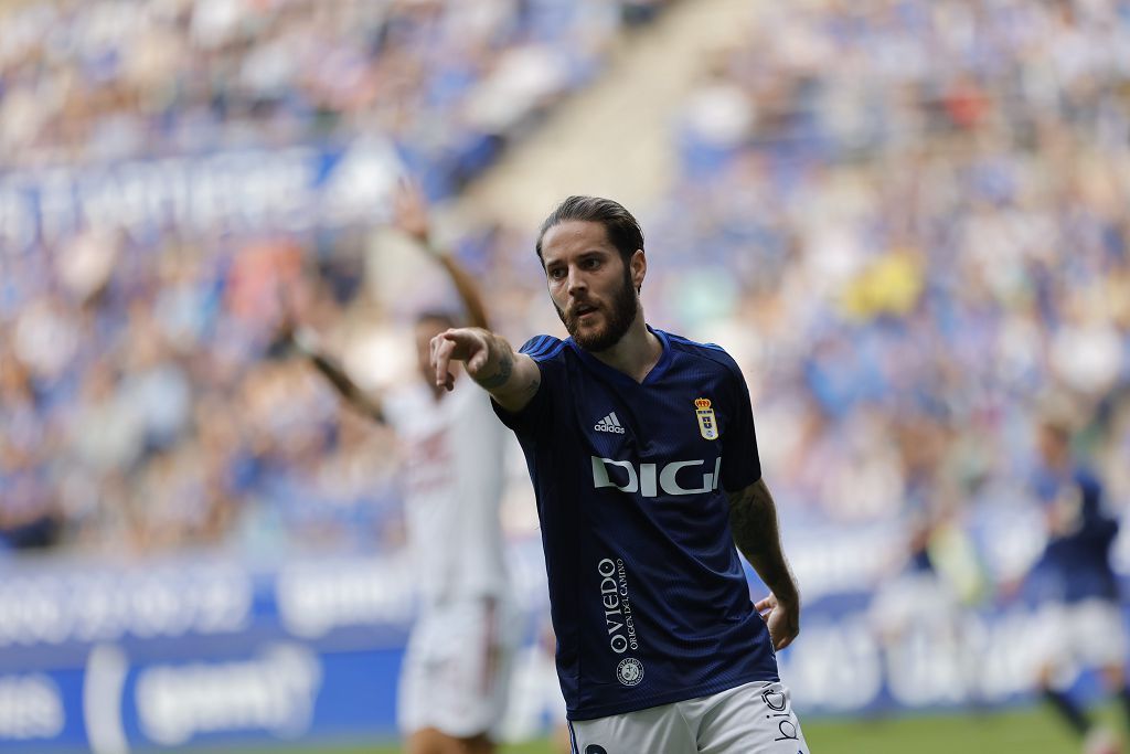 Las imágenes del partido Real Oviedo - FC Cartagena