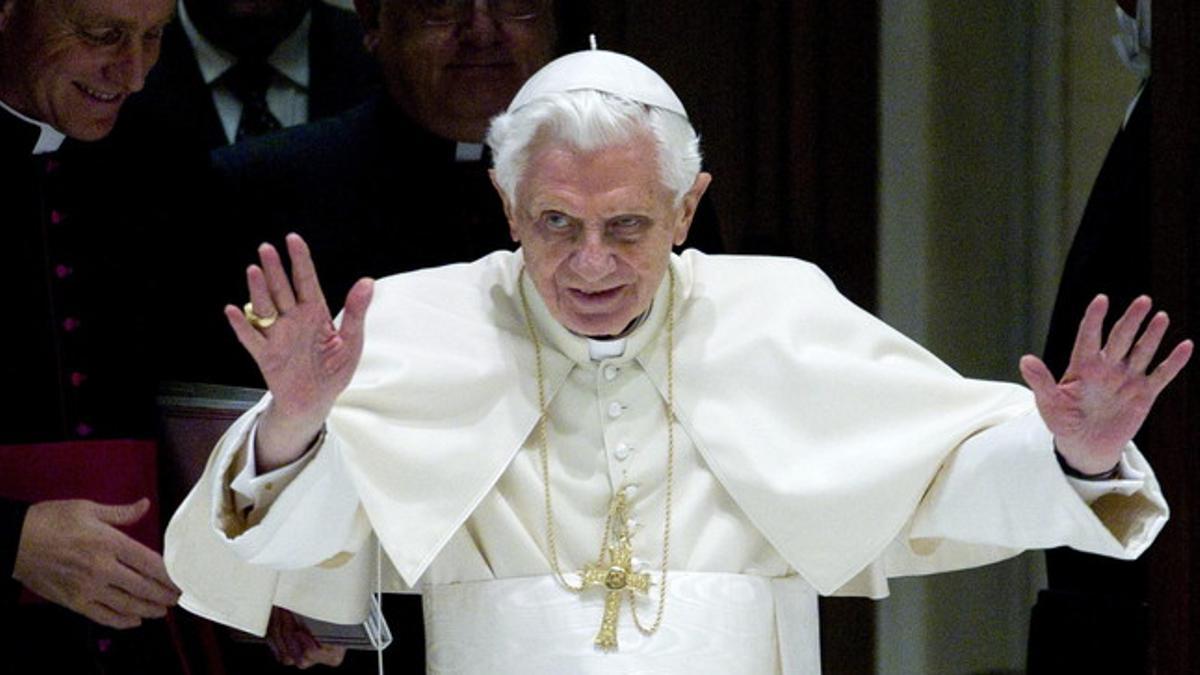 El Papa, en una audiencia pública, el pasado 28 de noviembre, en el Vaticano.