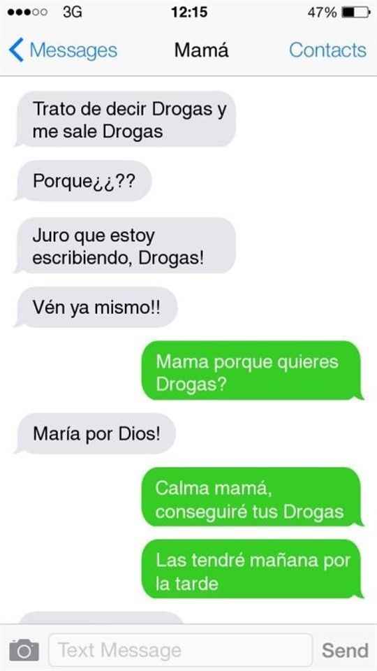 Conversaciones desternillantes entre madres e hijos por WhatsApp