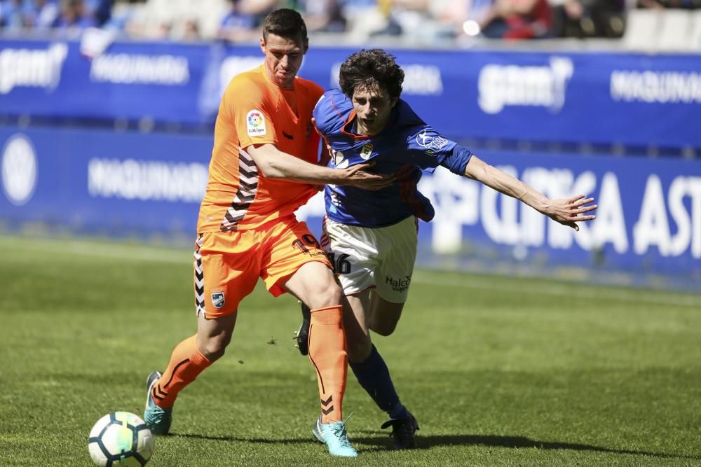 El partido entre el Real Oviedo y el Lorca, en imágenes