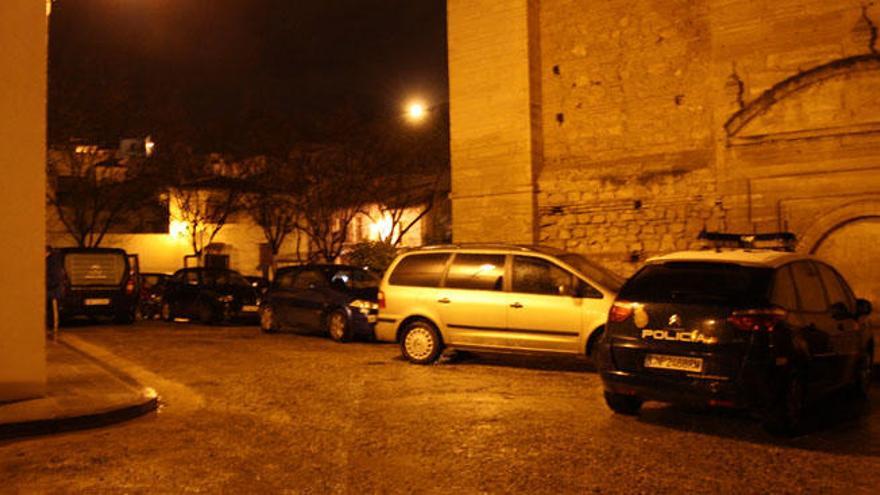 Barrio de San Juan, el día en el que hallaron el cuerpo.