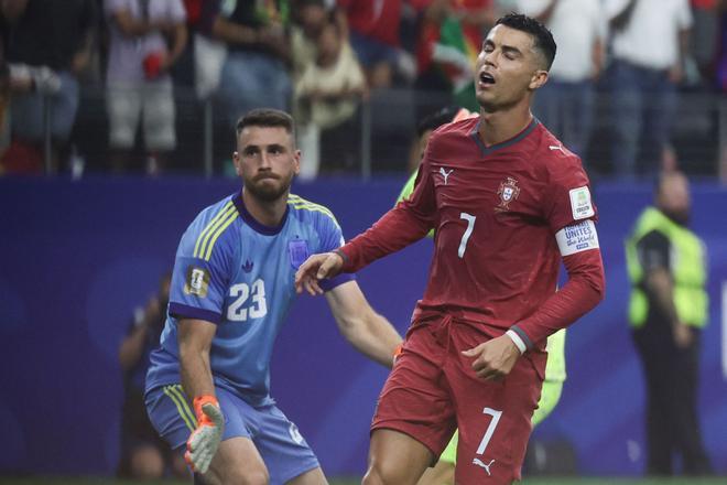El cero de Unai Simón para que España siga sumando victorias