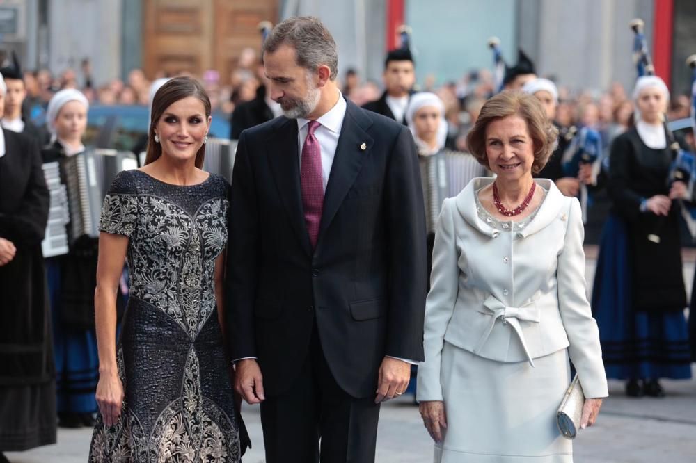 Premios Princesa de Asturias 2018:La alfombra azul en el teatro Campoamor