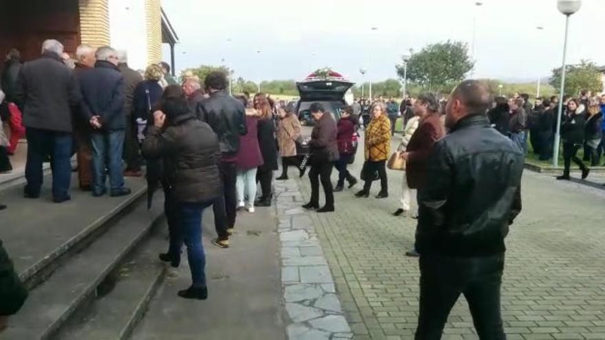 Funeral por Alfredo Izquierdo Cuesta, motorista fallecido el Villayón