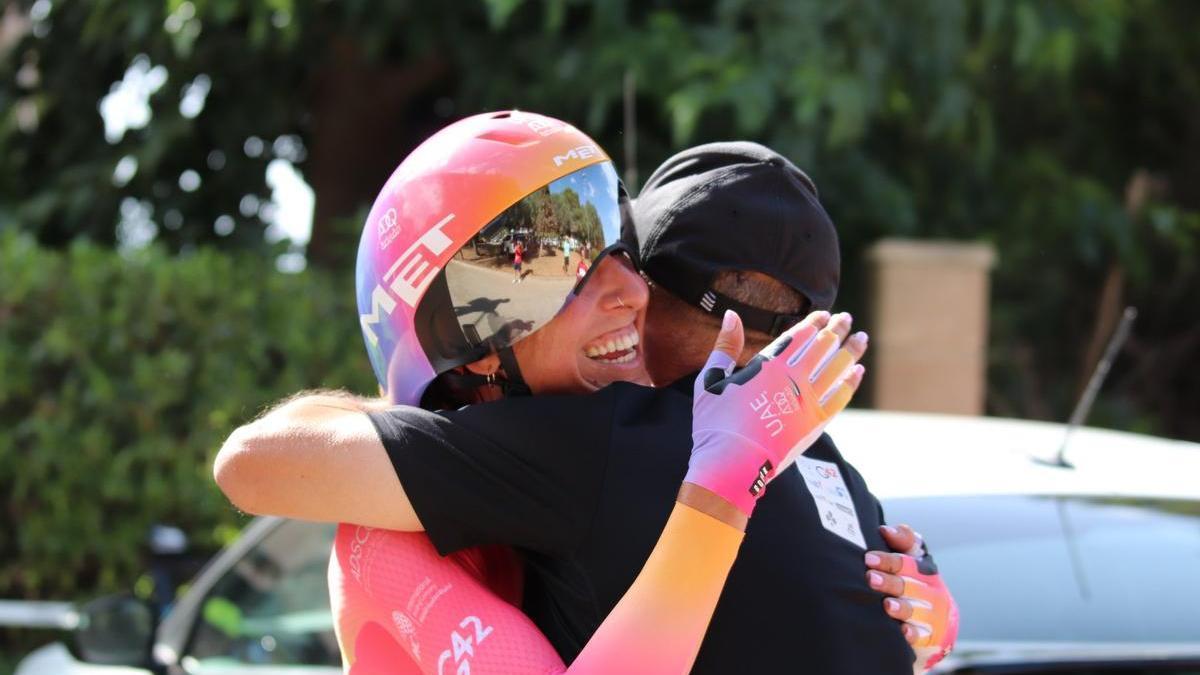 Mavi celebra su cuarto título de campeona de España contrarreloj